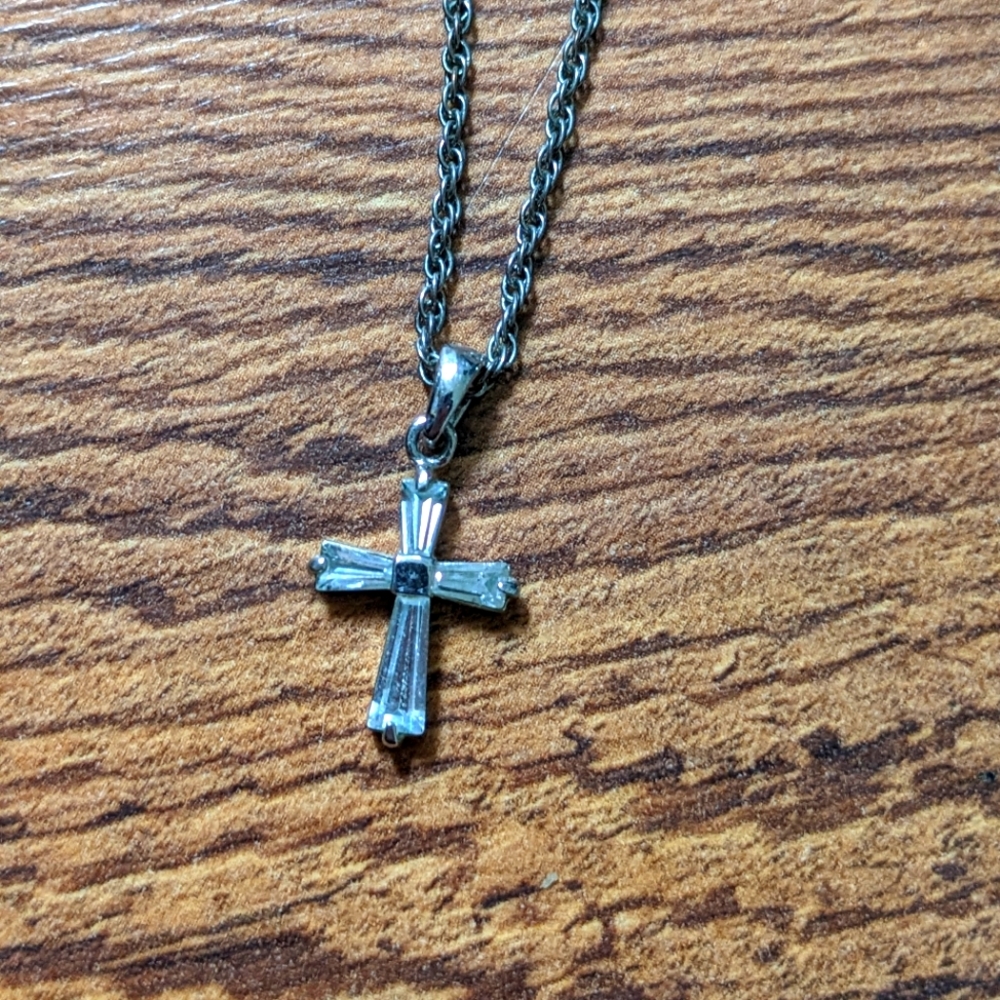 Lia Sophia Cross necklace